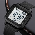 SKMEI Men Watch Electronic Fashion Watch Pu Strap 5Bar Waterproof Business Wristwatch Luminous Pointer With Calendar For Men Women 1894. 