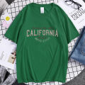 Established 1982 California United States Tshirts Men Loose Street T Shirt Hip Hop Cotton Top Avant-Garde Cool T Shirts Men'S. 