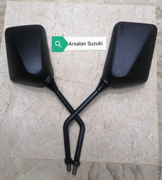 Left Hand Side Scooter Mirror For Honda SH125i / SH150i - Black, 8mm Thread - View #5