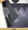 Rubik XXL Gaming Computer Mouse Pad World Map Design Super Large Rubber Extended Mousepad 40cmx90cm Black. 