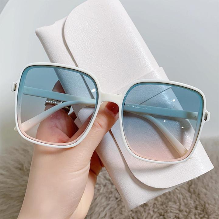 FG Gradient Square Frame Sunglasses Trend UV Protection Retro Sunglasses Fashion Women Sunglasses Outdoor Glasses Sport Glass #438940