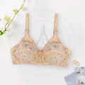 Intimatetics Lawn Bra for Girls - Random Design Lawn Bra for Women - Random Colors with Folaral Pattern. 