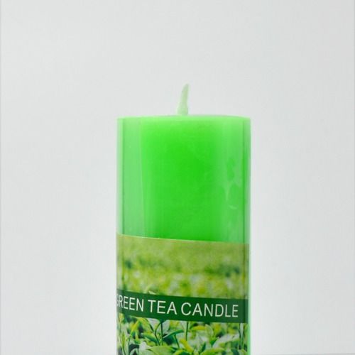 Green%20Tea%20Size%202x6%20inch%20Pillar%20Wax%20Scented%20/Aroma%20Candle%20-%20Image%204
