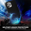 WBM Smart iPhone 13 Pro Max Back Cover, Soft Slim Smart Silicon Back Cover - Black Color. 