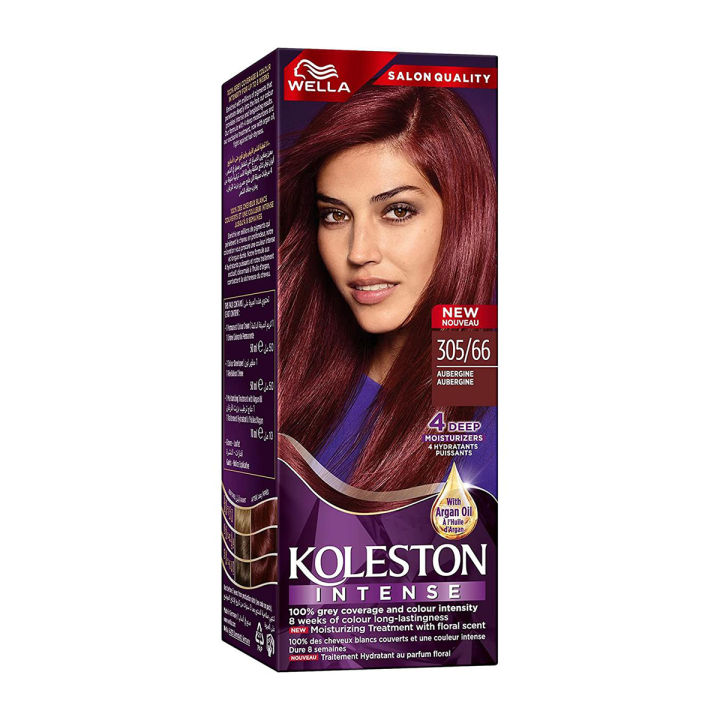 Wella Koleston Hair Color Creme 305/66 Aubergine