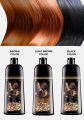 MUICIN Hair Color Shampoo 5 in 1 Herbal Extracts and Long Lasting Formula Keratin Treatment Included. 