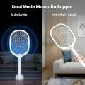 New Rechargeable mosquito racket, Original Yes'o Company, 2 in 1 UV light Insect Killer Racket & Lamp with stand, ,  Advanced bug zapper, Heavy duty fly swatter. 