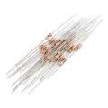 Pack of 100 - Carbon Film Resistor 1K Resistance - 1/4W. 
