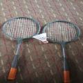 2 Badminton Rackets For Kids + Shuttle. 