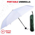 Umbrella for Rain and Sun Protection Folding Umbrella Premium Quality Portable Umbrella for Women Men. 