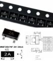 10pcs 2N3906 2A PNP Transistor switching Amplifier SMD. 