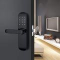 HAIFUAN M20 Bluetooth Digital Fingerprint Electric Door Lock Unlock with Card, Code, App (Compatible with Alexa) (Left Hand Door Only). 