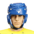Boxing Punch Head Guard Helmet Kick Taekwondo Martial Arts MMA Face Protector  Blue S. 