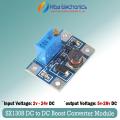 SX1308 2A Adjustable DC-DC Boost / Step Up Converter With Input 2V-24V Output 2V-28V adjustable Boost Converter. 