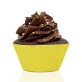 6 Pcs Cup Cake Mould Set Silicone – Multicolour Reusable Silicone Cupcake Moulds. 