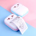 portable mini printer pocket thermal printer no ink printer Mini Cute Cat Thermal Printer for Study C6 Mini Thermal Printer  Inkless Bluetooth Pocket Printer for Prints Picture List Memo Receipt Tags Barcode Labels Compatible with iOS. 
