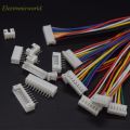 10Sets Micro JST 2.0 PH Male Female Connector 2/3/4/5/6/7/8/9/10-Pin Plug With terminal Wires Cables Socket 200MM 26AWG. 
