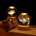 3d Solar System Crystal Ball Night Light. 