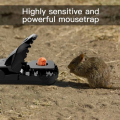Plastic Mouse Trap Household Garden Reusable Catching Palastic Mouse Trap Mice Catcher. 