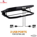 Coolbell 2X Cooling Pad For 13-17 Inch Laptops Gaming Notebook with 2 large RGB Fans. 