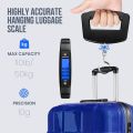 Luggage Scale Portable Digital Weight Scale for Travel Suitcase Weigher with Tare Function 110 Lb/ 50 Kg Limit. 