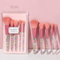 5pcs Lollipop Candy Makeup Brushes Set Colorful Lovely Foundation Blending Brush Makeup Tool maquillaje. 