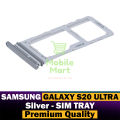 Samsung Galaxy S20 Ultra SIM Tray Sim Jacket Sim Slot Sim Door For Samsung Galaxy S20 Ultra - Silver. 