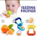 Feeding Fruit Pacifier for Baby ( MULTICOLOR ) | 3 Pieces | Teether | Silicone | Strengthens Teething | Helps healthy eating. 