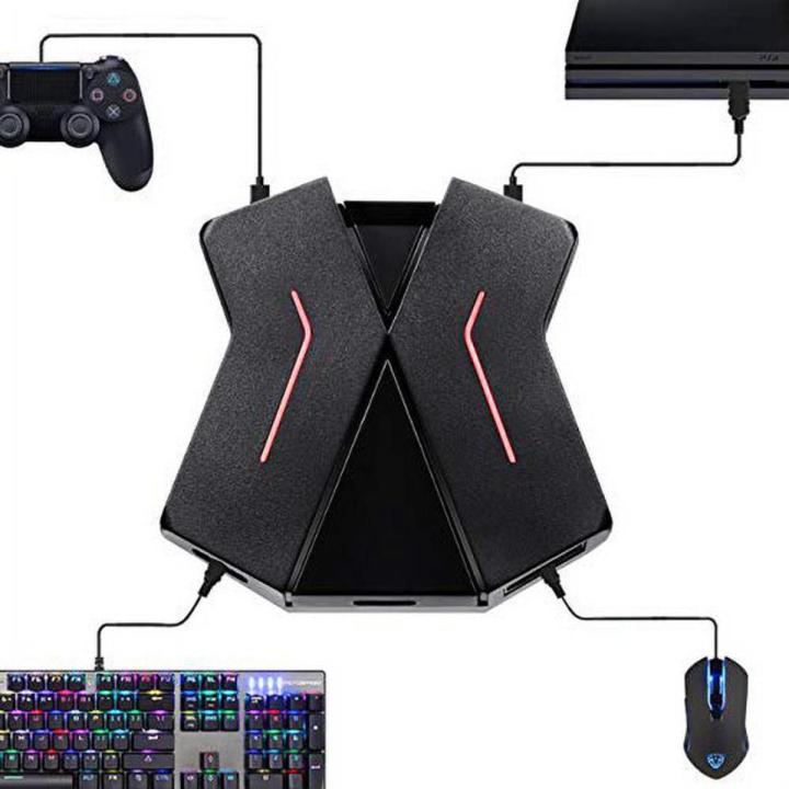 C91 Keyboard and Mouse Adapter for PS4, Xbox One,Switch, PS3,PC