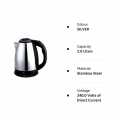 Stainless Steel Thermocup Electric Cattle. 