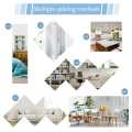 Flexible Acrylic Wall Mirror Self Adhesive Wall Mirror Home Decor Livings Bed Room And Offices And For Gifts Unbreakable Mirror. 