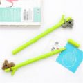 【Funny Bunny Toy Store】3pcs Koala Gel Pen Green Branch Ink Pens 0.5mm Kids Writing. 