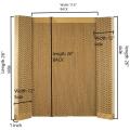 Set of 3 Imported Evaporative Air Cooler COOLING PADS, Air cooler Accessories (26"*17.6" BACK, 26"*12" SIDES) 5090 1 INCH width. 