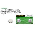 2 Pcs AG1, LR621H, 364,-  1.5V Alkaline Button Coin Cell, Also Replacement Same Model. Ag1 Lr621 364 Sr621Sw,  LR621H,   364A, AG1, LR60, 164, 164A, SR621,   SR621SW. 