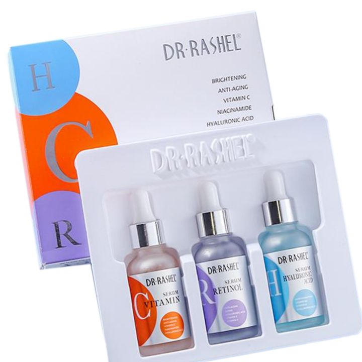 Dr Rashel Complete Facial Serum Set Of 3 Packs 30Ml X 3 Drl-1616
