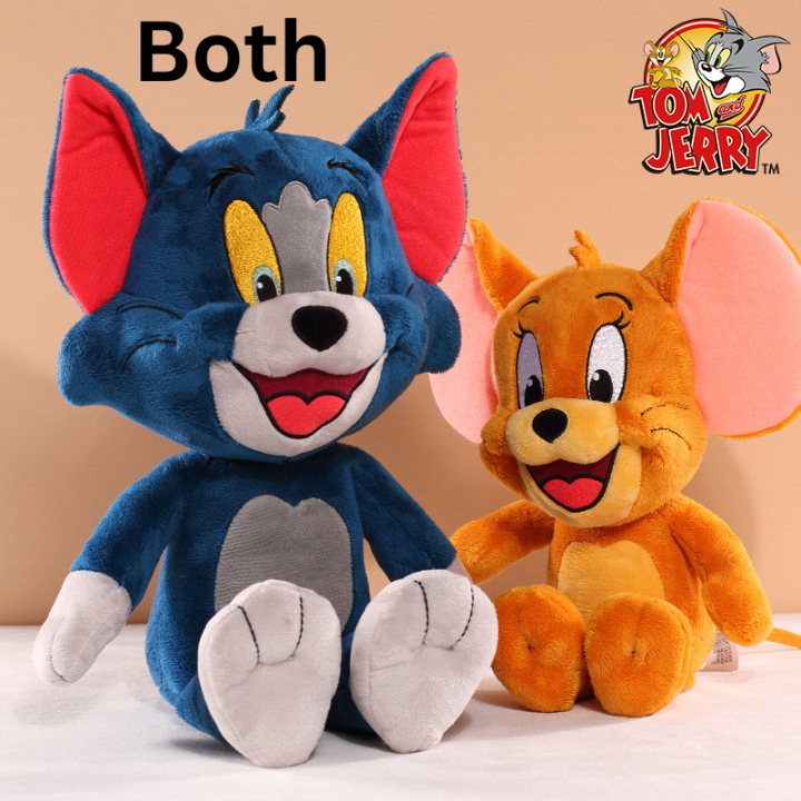 Tom And Jerry Plush Toy Cartoon Movie Cat Tuffy Nibbles Mouse Plushie Stufed