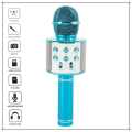 WS 858 Portable Rechargeable Wireless Bluetooth Karaoke Microphone Speaker KTV Mic For Singing High Sound. 