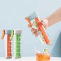 Ice Cube Maker Portable Ice Water Bottle for Freezing Drinks Mold Cooler Machine for Home Bar Or Camping Outdoor. 