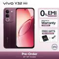 vivo Y32 - 6GB RAM - 128/256GB ROM - 50MP main Camera - 8000 mAh Battery - IP69 Dust and water resistance - Officail PTA Approved. 