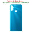 Realme C3 Back Battery Cover Rear Door Housing Case For Realme C3 Back Panel. 