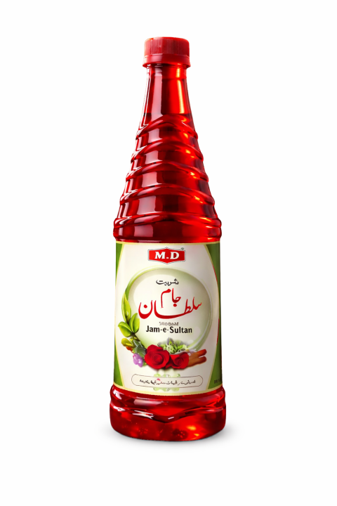 Jam Sultan Jam-e-Sultan Sharbat 800ml - Refreshing Rooh Afza Style Drink | Ramadan ...