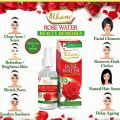 ILHAM Rose Water Spray 125ml 100% - Facial Spray Cleanser And Toner - Pure Premium Arq-e-Gulab 100% Natural - Soothes & Repair Skin - Make Your Skin Healthy - Rose Water Spray  25% Extra. 