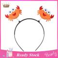 Adult Hair Hoop Adorable Crab Headband for Fun Photos Cute Hair Accessories Spring Animal Hair Hoop for Kids Adults Kids Hair Hoop. 