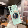 Maitus for Infinix Note 12 (G96) Back Cover Luxury 6D Plating Square Bumper Shiny Bowknot Makeup Mirror Soft Silicone Girls Cases Full Protection Mobile Phone Case. 