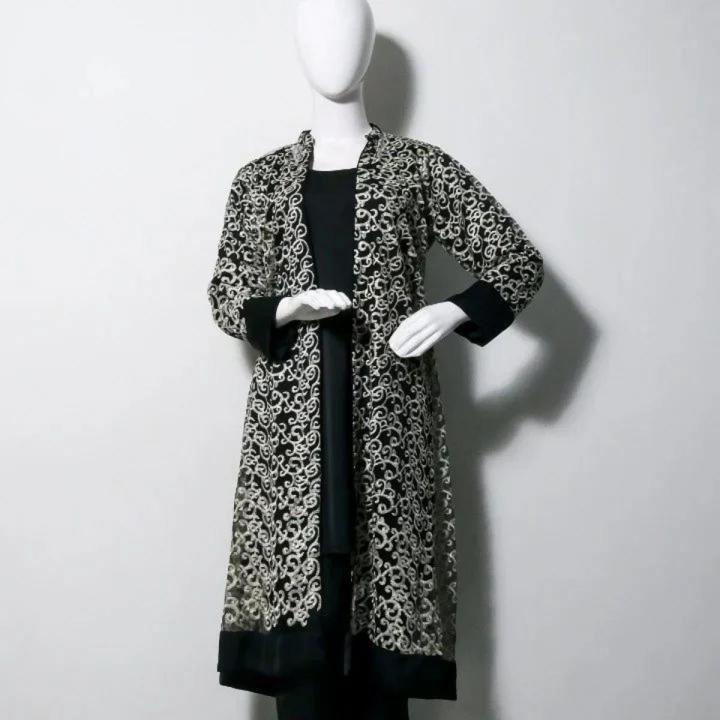 Black and Golden Dress