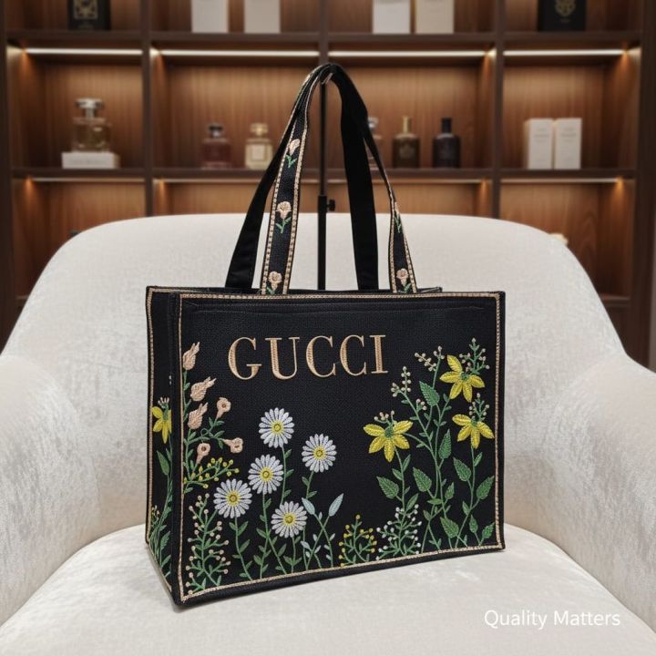 Trendy Embroidered Shoulder Bag – Unique Style with Center Zip | Made ...