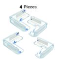 Silicone Table Bumpers 2PCS 4PCS T-Shaped Anti-Collision Angle Table Bumpers Baby Safety Products Cabinet Guard Anti-Collision Corner Cover Silicone Corner Protector. 