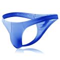 Underwear Pure Color Ice Silk Breathable U Convex Thong for Men. 