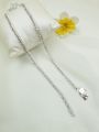 Payal  new design  silver polish for women. 