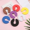 4PCS Soft Foam Door Stopper Baby Kids Safety Guard Finger Protector Home Kitchen Bedroom Security Door Clip. 